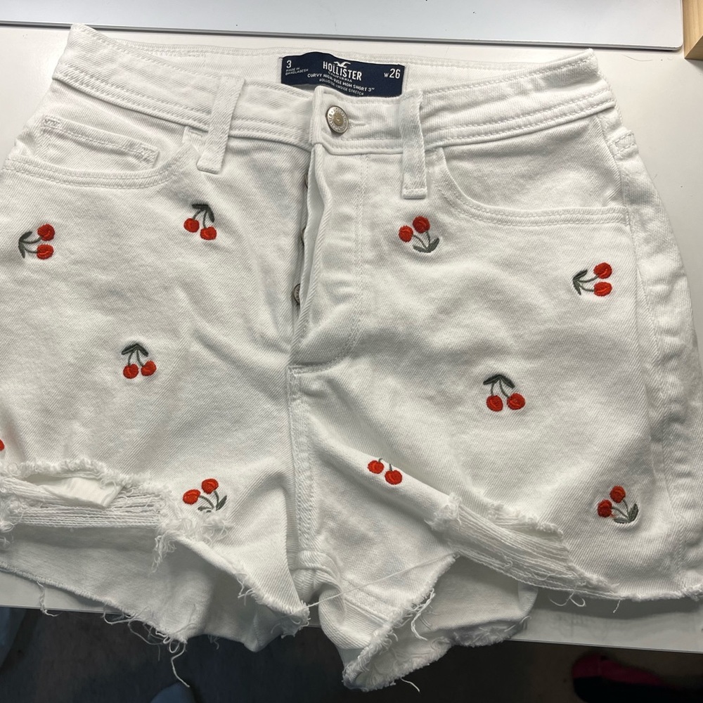 Hollister Cherry Shorts